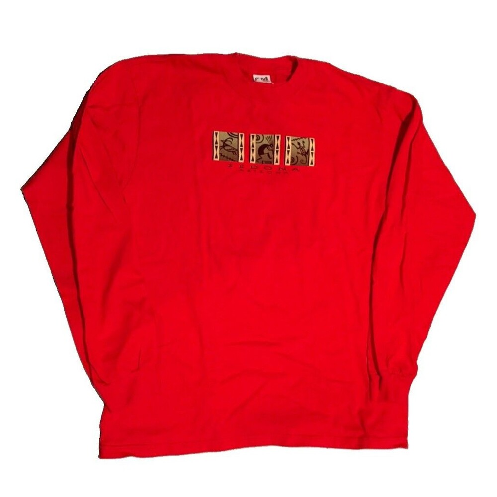 Vintage Sedona, Arizona L/S T Shirt Men’s Size Large Anvil